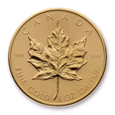 Canadian Gold Maple Leaf 1 oz 999 – (1979-82)